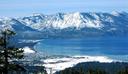 Lake Tahoe from the chair lift.